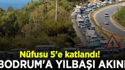 Bodrum'a akın ettiler! 170 bin kişilik ilçenin nüfusu 900 bine yükseldi