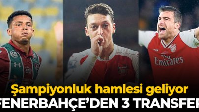 Fenerbahçe'den yeni yılda 3 şampiyonluk hamlesi!