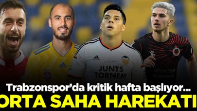 Trabzonspor'da kritik hafta! Transfer harekatı başlıyor - 4 Ocak 2021 son dakika transfer haberleri