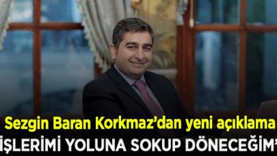 Sezgin Baran Korkmaz'dan yeni açıklama: Döndüğüm zaman bir yurt dışı çıkış yasağıyla karşılaşabilirim