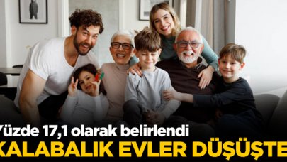 "Kalabalık evler düşüşte"