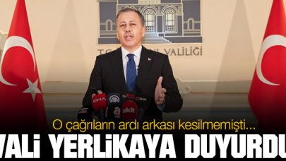 İstanbul Valisi Ali Yerlikaya'dan Boğaziçi Üniversitesi önündeki toplanma çağrılarına ilişkin açıklama