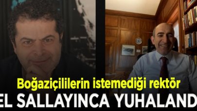 Cüneyt Özdemir'e konuk olan Prof. Dr. Melih Bulu, öğrencilere el sallayınca yuhalandı