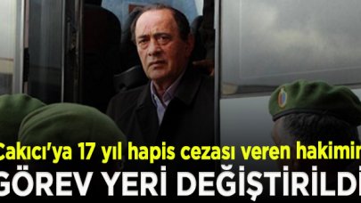 Alaattin Çakıcı'ya 17 yıl hapis cezası veren hakimin görev yeri değiştirildi