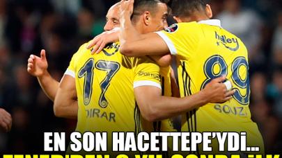 Fenerbahçe'de 9 sene sonra ilk