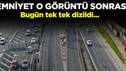 İstanbul trafiğindeki akılalmaz görüntülere emniyetten önlem