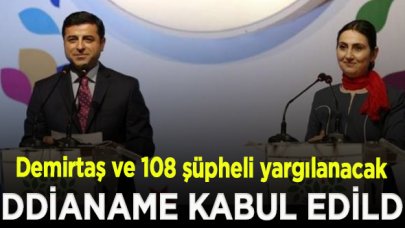 Kobani İddianamesi kabul edildi! Selahattin Demirtaş ve 108 şüpheli yargılanacak