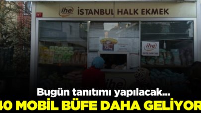 İstanbul'un 40 farklı yerine mobil ekmek büfesi