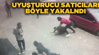 Bağcılar'da polis uyuşturucu satıcıları böyle yakalandı