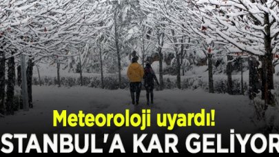 Meteoroloji'den İstanbul'a uyarı; Cuma ve cumartesi günü kar yağışı bekleniyor