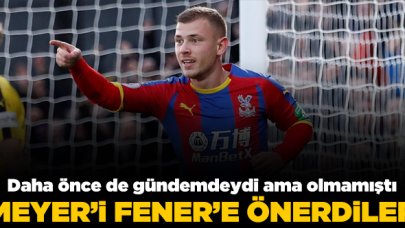 Max Meyer'i Fenerbahçe'ye önerdiler