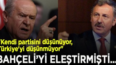 Selçuk Özdağ, Bahçeli'yi eleştirmişti; " Türkiye'yi düşünmüyor"