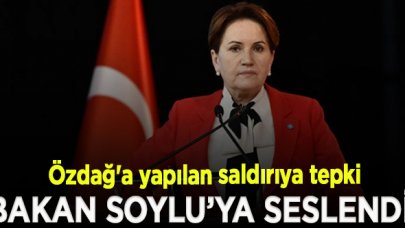 Akşener'den Özdağ'a yapılan saldırıya tepki; "Benim evim basıldı saldırganların tümü berat etti"