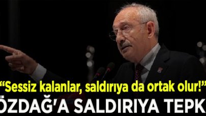 Kılıçdaroğlu'ndan Özdağ'a saldırıya tepki; "Saldırılara sessiz kalanlar, saldırıya da ortak olur!"