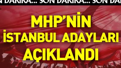 MHP'nin 24 Haziran seçimleri İstanbul milletvekili adayları - İsim listesi