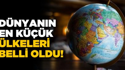 Dünyanın yüzölçümü en büyük ülkeleri belirlendi