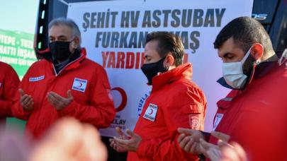 163'üncü tır yola çıktı