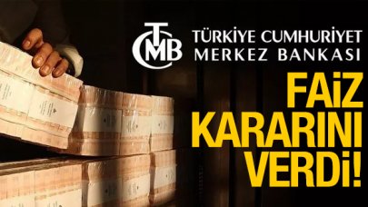 Merkez Bankası faiz oranlarını sabit bıraktı