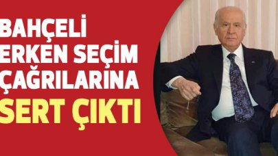 Bahçeli, muhalefetin erken seçim çağrılarına sert çıktı: Milli ve sağlam bir irade görevinin başındadır