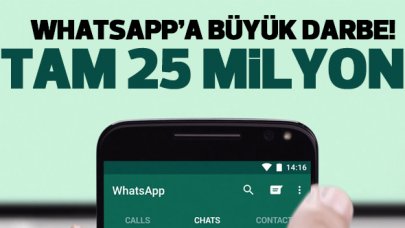 Whatsapp gizlilik ihlali skandalı sonrası büyük kan kaybetti!