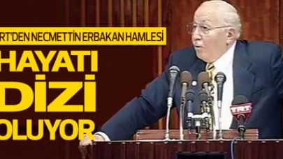 TRT, Necmettin Erbakan dizisinin çekimlerine başladı