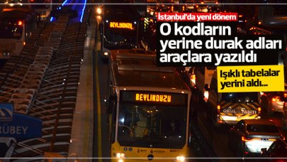 Metrbosülerden kodlar silindi