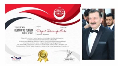 Turgut Torunoğulları Kültür ve Turizm Elçisi seçildi