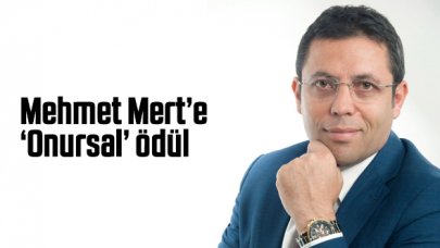 Mehmet Mert’e ‘Onursal’ ödül