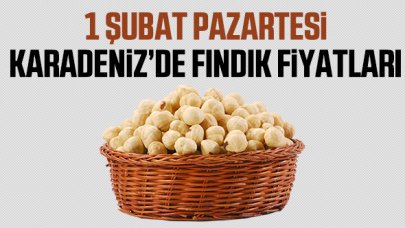 1 Şubat Pazartesi fındık fiyatları | Fındık kaç lira?