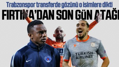 Son dakika Trabzonspor transfer haberleri - 1 Şubat Pazartesi