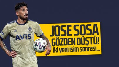 Jose Ernesto Sosa Fenerbahçe'de gözden düştü!