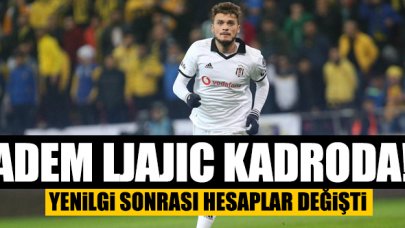 Adem Ljajic ilk 11'e dönüyor