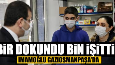 Ekrem İmamoğlu Gaziosmanpaşa'da: "Çocuğum evde aç’ deyince, ne diyebilirsin?"