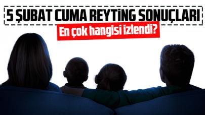 5 Şubat 2021 Cuma reyting sonuçları | Arka Sokaklar, Son Yaz, Kırmızı Oda ve Seni Çok Bekledim