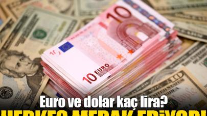 Dolar ve euro bugün kaç lira? 23 Mayıs Çarşamba alış satış fiyatı