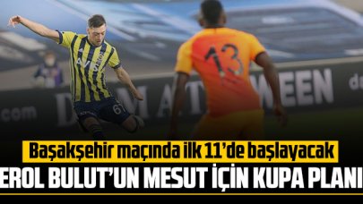 Mesut Özil kupada ilk 11'e