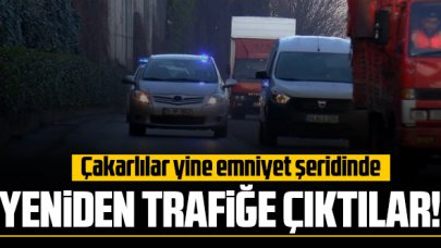 İstanbul'da çakarlılar yine emniyet şeridinde, sürücüler rahatsız