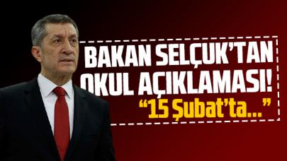 Bakan Selçuk'tan yüz yüze eğitim açıklaması: 15 Şubat'ta...