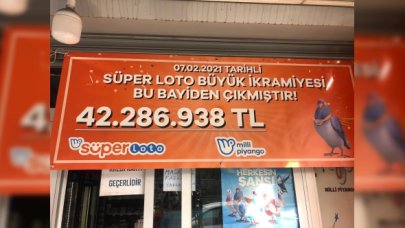 Süper Loto'da Büyük ikramiye sahibini buldu