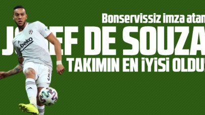 Josef De Souza Beşiktaş'ın en iyisi oldu!