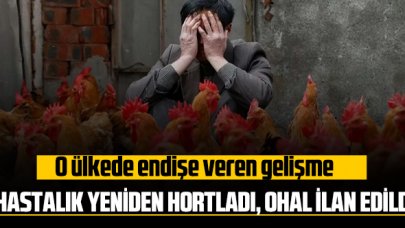 O ülkede endişe veren gelişme: Hastalık yeniden hortladı, OHAL ilan edildi