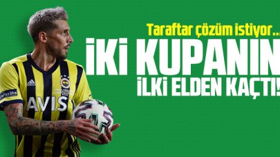 Fenerbahçe'de iki kupalı hedefin ilki elden kaçtı!