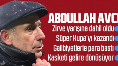 Abdullah Avcı ile Trabzonspor para basıyor!