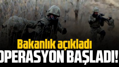 Hakkari'de Eren-9 Kazan-Han Yaylası operasyon başlatıldı