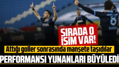 Bakasetas Yunanlıları da büyüledi! Tarihe geçebilir...