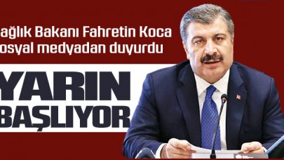 Bakan Koca duyurdu... 65 yaş üzeri için önemli karar!