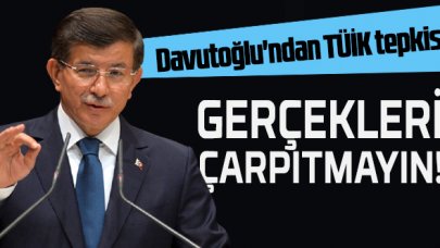 Davutoğlu: Yalanlarla ülkeyi yönetemezsiniz!