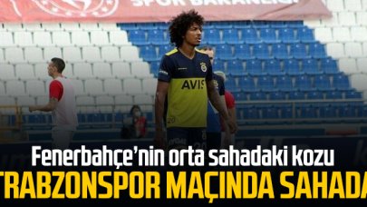 Luiz Gustavo Trabzonspor maçında sahada