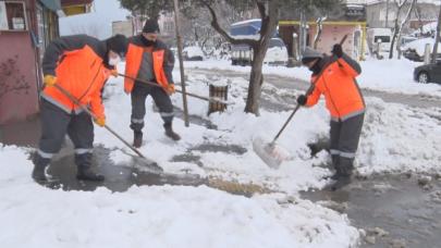 Sultangazi Belediyesi kar için tam mesaide!