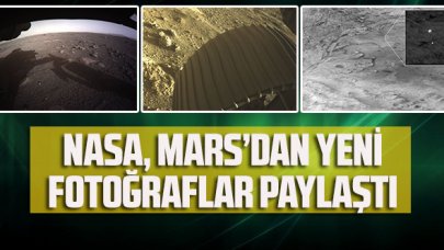 NASA, Mars'tan yeni fotoğraflar paylaştı